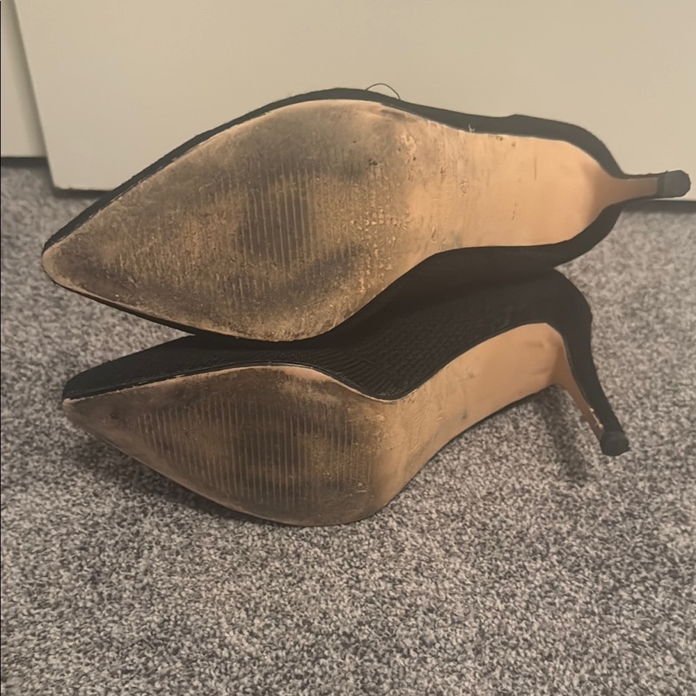 Elegant Black Women's Ankle Boots - Picture 5 of 6